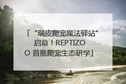 “瑞皮爬宠魔法驿站” 启幕！REPTIZOO 首推爬宠生态研学