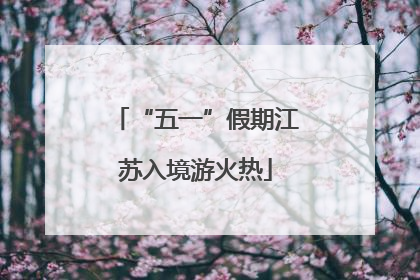 “五一”假期江苏入境游火热