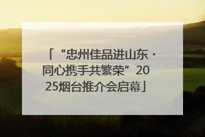 “忠州佳品进山东・同心携手共繁荣”2025烟台推介会启幕