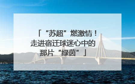 “苏超”燃激情！走进宿迁球迷心中的那片“绿茵”