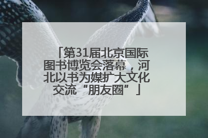 第31届北京国际图书博览会落幕，河北以书为媒扩大文化交流“朋友圈”