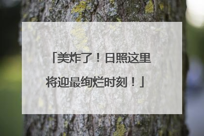 美炸了！日照这里将迎最绚烂时刻！