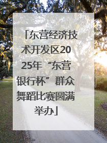 东营经济技术开发区2025年“东营银行杯”群众舞蹈比赛圆满举办