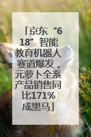 京东“618”智能教育机器人赛道爆发，元萝卜全系产品销售同比171%成黑马