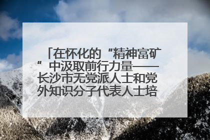 在怀化的“精神富矿”中汲取前行力量——长沙市无党派人士和党外知识分子代表人士培训班在怀化圆满举办