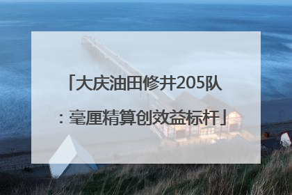 大庆油田修井205队：毫厘精算创效益标杆