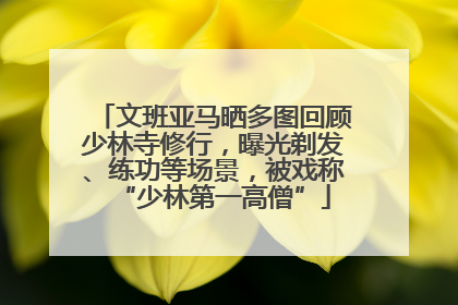 文班亚马晒多图回顾少林寺修行，曝光剃发、练功等场景，被戏称“少林第一高僧”
