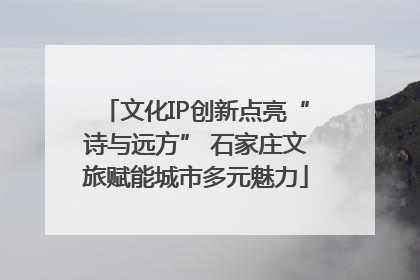 文化IP创新点亮“诗与远方” 石家庄文旅赋能城市多元魅力
