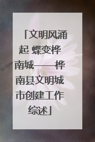 文明风涌起 蝶变桦南城——桦南县文明城市创建工作综述