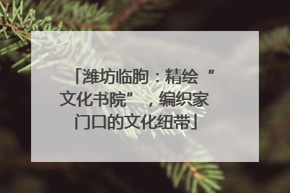 潍坊临朐：精绘“文化书院”，编织家门口的文化纽带