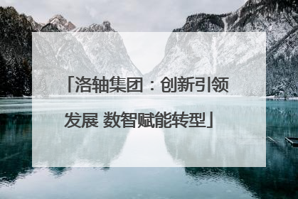 洛轴集团：创新引领发展 数智赋能转型
