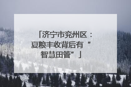 济宁市兖州区：夏粮丰收背后有“智慧田管”