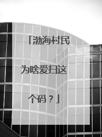 渤海村民为啥爱扫这个码？
