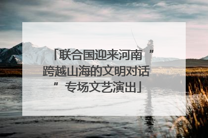 联合国迎来河南“跨越山海的文明对话”专场文艺演出