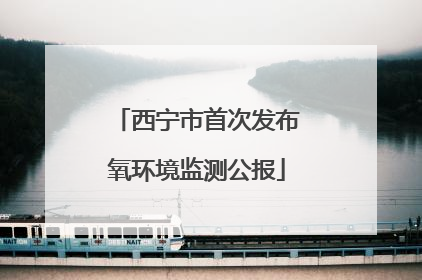 西宁市首次发布氧环境监测公报