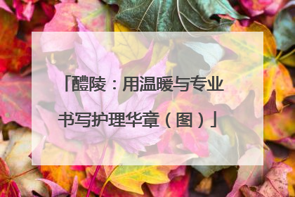 醴陵：用温暖与专业 书写护理华章（图）