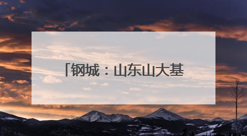 钢城：山东山大基础教育集团来了！