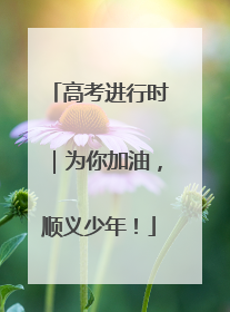 高考进行时｜为你加油，顺义少年！