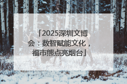 2025深圳文博会：数智赋能文化，福市熊点亮烟台